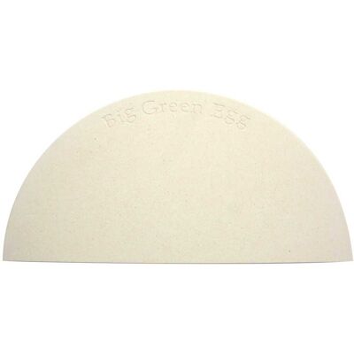 Big Green Egg - Pietra ceramica a mezzaluna per barbecue 2XL - Accessorio barbecue Big Green Egg - Pietra ceramica a mezzaluna per barbecue 2XL - Accessorio barbecue