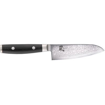 Yaxell Ran Santoku 12,5 cm - 69 Strati di acciaio damasco - VG10 - 61 HRC - Manico in Canvas-Micarta Yaxell Ran Santoku 12,5 cm - 69 Strati di acciaio damasco - VG10 - 61 HRC - Manico in Canvas-Micarta