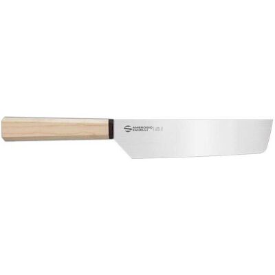 Sanelli Ambrogio - Nakiri Hexagon - 18cm - Nitro-B - Knife Sanelli Ambrogio - Nakiri Hexagon - 18cm - Nitro-B - Knife