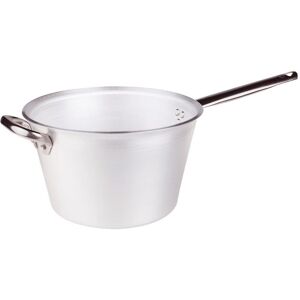 Pentole Agnelli Paiolo per polenta con manico e maniglia in alluminio 5mm, diam.24cm Pentole Agnelli Paiolo per polenta con manico e maniglia in alluminio 5mm, diam.24cm