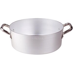 Agnelli - Casseruola bassa inox 2mm - diametro 24 cm - maniglie inox - Pentolame Agnelli - Casseruola bassa inox 2mm - diametro 24 cm - maniglie inox - Pentolame