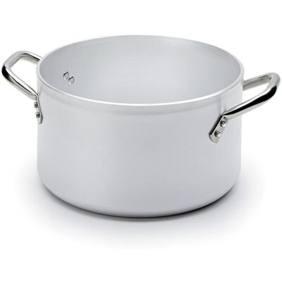 Fasa Casseruola alta in alluminio con due maniglie in acciaio inox, spessore 3 mm, diam. 24cm Fasa Casseruola alta in alluminio con due maniglie in acciaio inox, spessore 3 mm, diam. 24cm