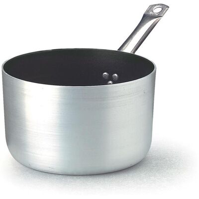 Fasa Casseruola alta in alluminio antiaderente con manico in acciaio inox, spessore 3 mm, diam. 16cm Fasa Casseruola alta in alluminio antiaderente con manico in acciaio inox, spessore 3 mm, diam. 16cm
