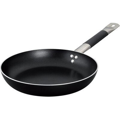 Fasa Padella in alluminio antiaderente con manico in acciaio Inox con guaina termoresistente, spessore 5 mm, diam. 28cm Fasa Padella in alluminio antiaderente con manico in acciaio Inox con guaina termoresistente, spessore 5 mm, diam. 28cm