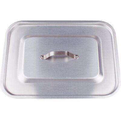 Pentole Agnelli 150/151 - Alluminio Rettangolare 60x40 cm Coperchio Pentole Agnelli 150/151 - Alluminio Rettangolare 60x40 cm Coperchio