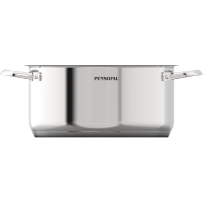 Pensofal Casseruola in Acciaio inox antiaderente PFAS Free per induzione, due maniglie, linea New Era, diam. 20 cm Pensofal Casseruola in Acciaio inox antiaderente PFAS Free per induzione, due maniglie, linea New Era, diam. 20 cm