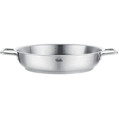 FISSLER Collection Pure Padella da Servizio 24cm - Adatta a induzione, Forno, 6cm di altezza FISSLER Collection Pure Padella da Servizio 24cm - Adatta a induzione, Forno, 6cm di altezza