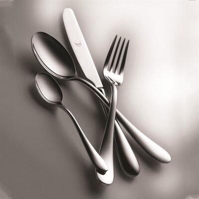 Mepra Servizio posate in acciaio inox linea Natura 24 pezzi Mepra Servizio posate in acciaio inox linea Natura 24 pezzi