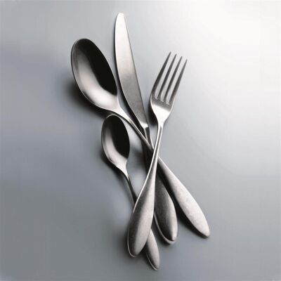 Mepra Servizio posate in acciaio inox linea Carinzia Peltro 24 pezzi Mepra Servizio posate in acciaio inox linea Carinzia Peltro 24 pezzi
