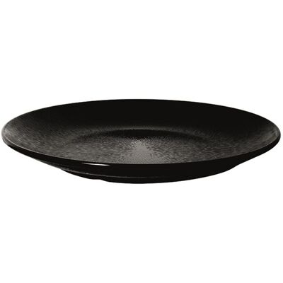 Table Top Vassoio Melamina Tondo, linea Rain, Cm 45X5,5, Nero, 10 pezzi Table Top Vassoio Melamina Tondo, linea Rain, Cm 45X5,5, Nero, 10 pezzi