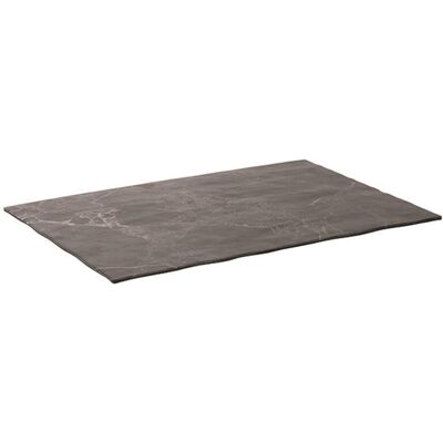 Table Top Vassoio Rettangolarecm 43X28,5X0,9, linea Royal Black, 6 pezzi Table Top Vassoio Rettangolarecm 43X28,5X0,9, linea Royal Black, 6 pezzi