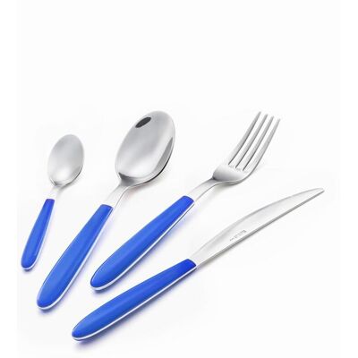 Eme Servizio posate 24 pezzi Vero Blu Eme Servizio posate 24 pezzi Vero Blu