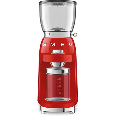 Smeg Macinacaffè 50's Style, rosso lucido - CGF01RDEU (FINE SERIE) Smeg Macinacaffè 50's Style, rosso lucido - CGF01RDEU (FINE SERIE)