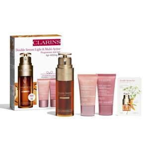 Clarins Double Serum Light e Multi-Active. Pelle Ricaricata