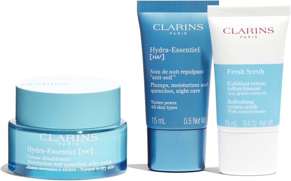 Clarins Gli indispensabili idratazione.