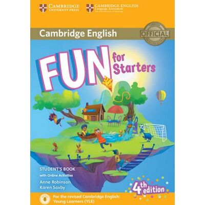 Cambridge Fun for starters. Student's book. Per la Scuola media. Con espansione online. Con File audio per il download - Anne Robinson ISBN:9781316631911 Cambridge Fun for starters. Student's book. Per la Scuola media. Con espansione online. Con File audio per il download - Anne Robinson ISBN:9781316631911