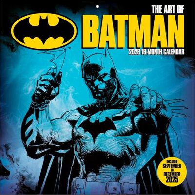 Alpha Edition Calendario 2026 da parete batman 30 x 30 cm ISBN:9781804232217 Alpha Edition Calendario 2026 da parete batman 30 x 30 cm ISBN:9781804232217
