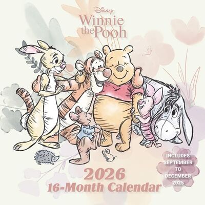 Alpha Edition Calendario 2026 da parete winnie the pooh 30 x 30 cm ISBN:9781804232590 Alpha Edition Calendario 2026 da parete winnie the pooh 30 x 30 cm ISBN:9781804232590