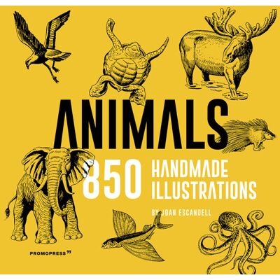 Promopress Animals. 850 handmade illustrations - Joan Escandell ISBN:9788417412883 Promopress Animals. 850 handmade illustrations - Joan Escandell ISBN:9788417412883