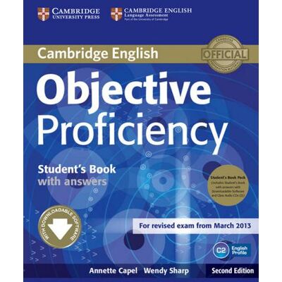 Cambridge Objective Proficiency. Student's Book Pack. Con CD-Audio - Annette Capel ISBN:9781107633681 Cambridge Objective Proficiency. Student's Book Pack. Con CD-Audio - Annette Capel ISBN:9781107633681