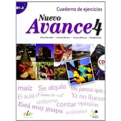 SGEL Nuevo avance. Ejercicios. Per le Scuole superiori. Con CD Audio - Concha Moreno ISBN:9788497786720 SGEL Nuevo avance. Ejercicios. Per le Scuole superiori. Con CD Audio - Concha Moreno ISBN:9788497786720