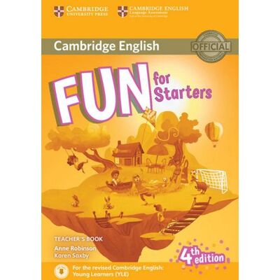 Cambridge Fun for starters. Teacher's book. Per la Scuola media. Con File audio per il download - Anne Robinson ISBN:9781316617496 Cambridge Fun for starters. Teacher's book. Per la Scuola media. Con File audio per il download - Anne Robinson ISBN:9781316617496