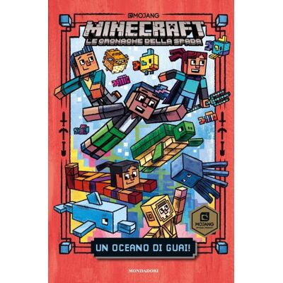 Mondadori Un oceano di guai! Minecraft. Le cronache della spada - Nick Eliopulos ISBN:9788804728351 Mondadori Un oceano di guai! Minecraft. Le cronache della spada - Nick Eliopulos ISBN:9788804728351
