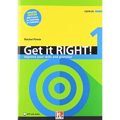 Helbling Get it right ! Improve your Skills Versione internazionale. Level 1: Student's book. Nuova ediz. Con app. Con CD-Audio - Rachel Finnie ISBN:9783990459799 Helbling Get it right ! Improve your Skills Versione internazionale. Level 1: Student's book. Nuova ediz. Con app. Con CD-Audio - Rachel Finnie ISBN:9783990459799