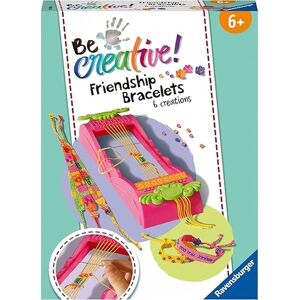 Ravensburger - Be Creative - Telaio braccialetti dell'amicizia (182800 Ravensburger - Be Creative - Telaio braccialetti dell'amicizia (182800