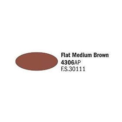 Italeri - 20 Ml. - Flat Medium Brown Italeri - 20 Ml. - Flat Medium Brown