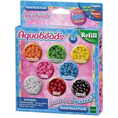 Epoch - Scatola Perline Solide Aquabeads (79168) Epoch - Scatola Perline Solide Aquabeads (79168)