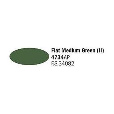 Italeri - Boccetta colore 20 ml Flat Medium Green Ii Italeri - Boccetta colore 20 ml Flat Medium Green Ii