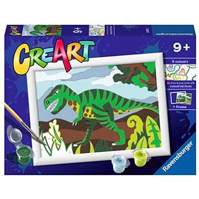 Ravensburger - CreArt Serie E Classic - Dinosauro affamato Ravensburger - CreArt Serie E Classic - Dinosauro affamato