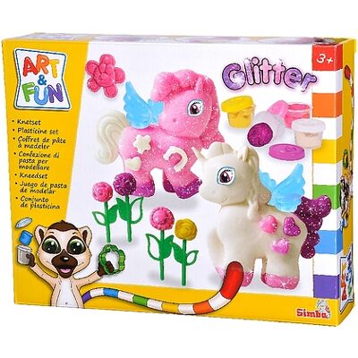 Simba - Massa Modellante Glitter Unicorno (106326016) Simba - Massa Modellante Glitter Unicorno (106326016)