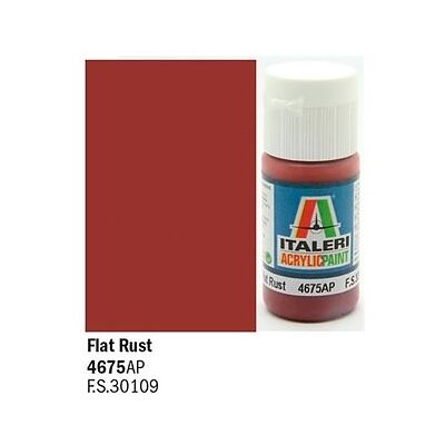 Italeri - Colore ruggine Flat Rust 20 ml (4675AP) Italeri - Colore ruggine Flat Rust 20 ml (4675AP)