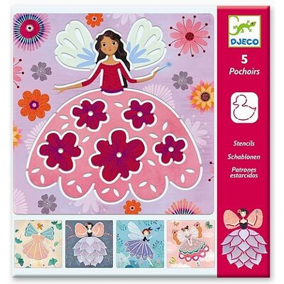 Sabloni di Fate Djeco - Modelli Riutilizzabili per Bambini Sabloni di Fate Djeco - Modelli Riutilizzabili per Bambini