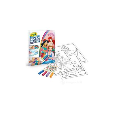 Set Disney Princess Color Wonder di Crayola - 18 pagine e 4 pennarelli Set Disney Princess Color Wonder di Crayola - 18 pagine e 4 pennarelli