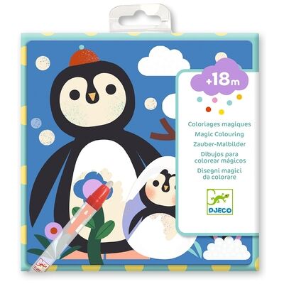 Djeco - Pagine Da Colorare Magiche - Cucù Con Mamma E Bambino Da Tutt Djeco - Pagine Da Colorare Magiche - Cucù Con Mamma E Bambino Da Tutt