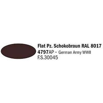 Italeri - Boccetta colore 20 ml Flat Pz. Schokobraun Ral 8017 Italeri - Boccetta colore 20 ml Flat Pz. Schokobraun Ral 8017