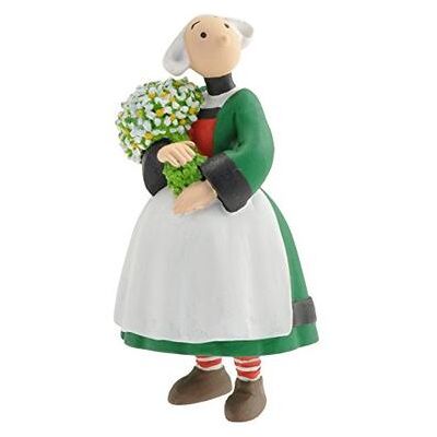 Plastoy - Becassine: - Mini Figure Becassine Con Mazzo Di Fior Plastoy - Becassine: - Mini Figure Becassine Con Mazzo Di Fior