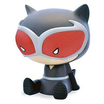 Plastoy - Dc Comics: 80076 - Mini Salvadanaio Chibi Catwoman Plastoy - Dc Comics: 80076 - Mini Salvadanaio Chibi Catwoman