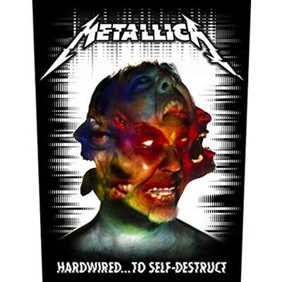 Rock Off - Metallica: Hardwired To Self Destruct Toppa Da Schiena Rock Off - Metallica: Hardwired To Self Destruct Toppa Da Schiena