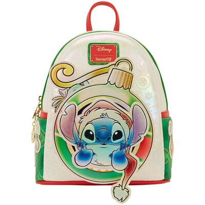 Funko POP - Funko Loungefly Mini Zaino Disney Stitch Christmas Holiday Funko POP - Funko Loungefly Mini Zaino Disney Stitch Christmas Holiday