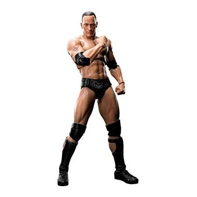 Figura WWE THE ROCK Bandai - 160mm - PVC/ABS Figura WWE THE ROCK Bandai - 160mm - PVC/ABS