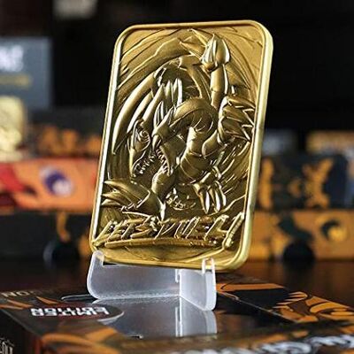 Fanattik - Yu-Gi-Oh!Ltd Ed 24k Gold-Blue Eys Dragon Fanattik - Yu-Gi-Oh!Ltd Ed 24k Gold-Blue Eys Dragon
