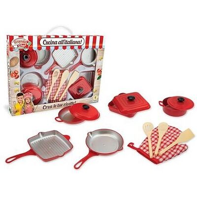 Teorema - Playset cucina Set Chef ai fornelli Teorema - Playset cucina Set Chef ai fornelli