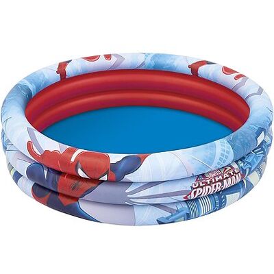 Bestway - Piscina 3 anelli Spider-Man 122x30 cm (98018) Bestway - Piscina 3 anelli Spider-Man 122x30 cm (98018)