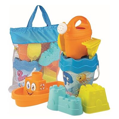 Set Spiaggia Androni - Mondo Subacqueo, 8 pezzi Set Spiaggia Androni - Mondo Subacqueo, 8 pezzi