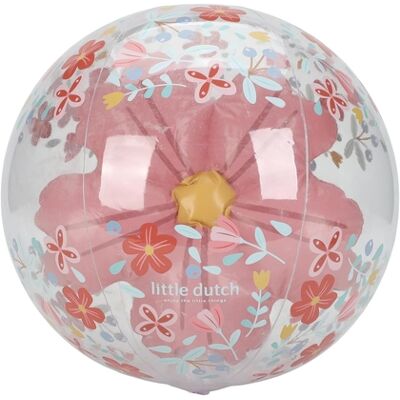 Little Dutch - Pallone gonfiabile 3D – Rosa Floreale Little Dutch - Pallone gonfiabile 3D – Rosa Floreale