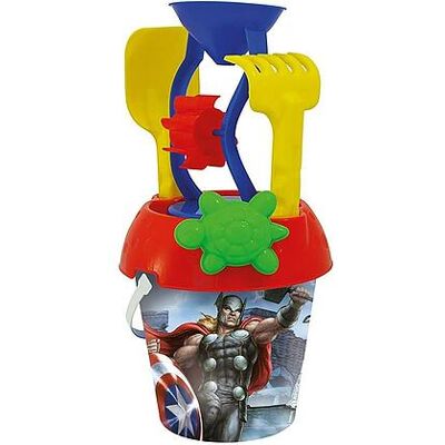 Adriatic - Secchiello + Mulino e accessori Avengers 18 cm (0863) Adriatic - Secchiello + Mulino e accessori Avengers 18 cm (0863)